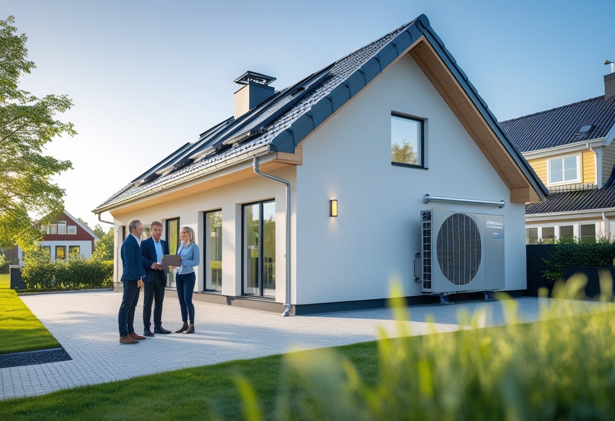 Sådan kan du kombinere nyt tag og varmepumpe i Helsingør for optimal energieffektivitet